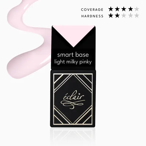 ECLAIR - Smart Base LIGHT MILKY PINKY 14ml - baza hybrydowa "MILKY PINKY GANG"