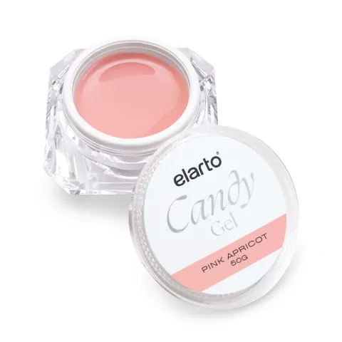 Elarto Żel budujący Candy Pink Apricot 50g