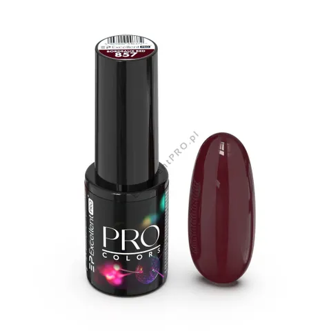 Excellent PRO - Colors 857 BORDEAUX RED 7g