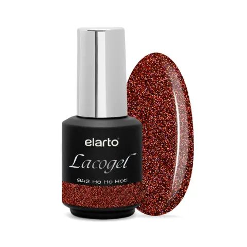 Elarto Lakier hybrydowy Lacogel Ho Ho Hot! nr 942 7ml
