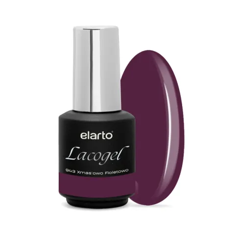 Elarto Lakier hybrydowy Lacogel XMas'owo Fioletowo nr 943 7ml