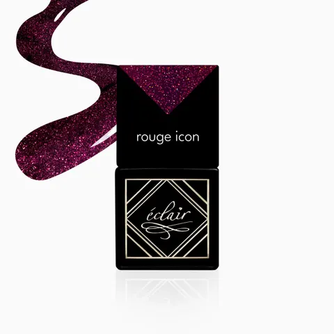 ECLAIR - ROUGE ICON, lakier hybrydowy 7ml (SANTA BABY)
