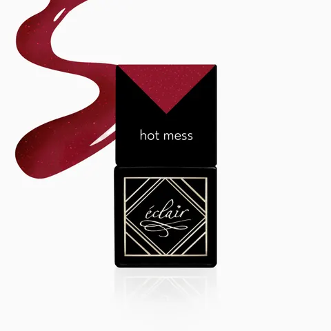 ECLAIR - HOT MESS, lakier hybrydowy 7ml (SANTA BABY)