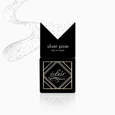 ECLAIR - Top hybrydowy SILVER PIXIE Top No Wipe 7ml