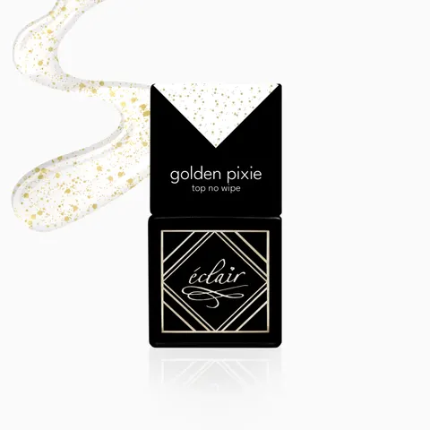 ECLAIR - Top hybrydowy GOLDEN PIXIE Top No Wipe 7ml