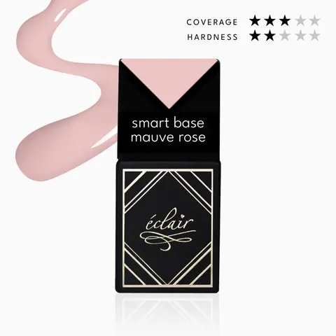 ECLAIR - baza hybrydowa Smart Base MAUVE ROSE 14ml (NUDE)