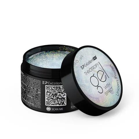 EXCELLENT PRO - Thixotropy gel with effect Unicorn Frozen 50g