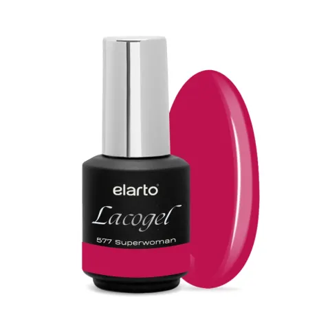 ELARTO -LACOGEL 577 S SUPERWOMAN - MALINOWY