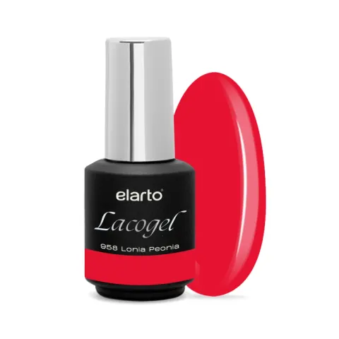 Elarto Lakier hybrydowy Lacogel Lonia Peonia Nr 958 7ml