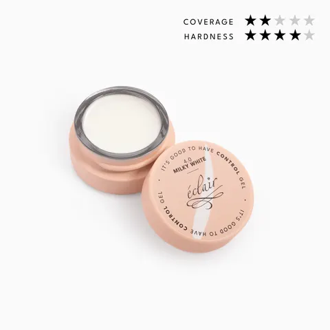 ECLAIR - żel budujący CONTROL Gel 4.0 MILKY WHITE 5g