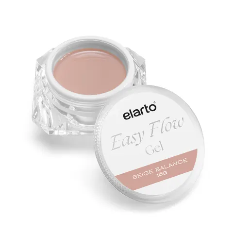 Elarto Żel budujący Easy Flow Gel Beige Balance 15g
