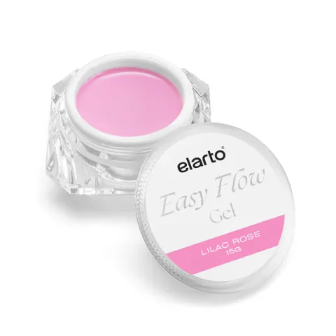 Elarto Żel budujący Easy Flow Gel Lilac Rose 15g