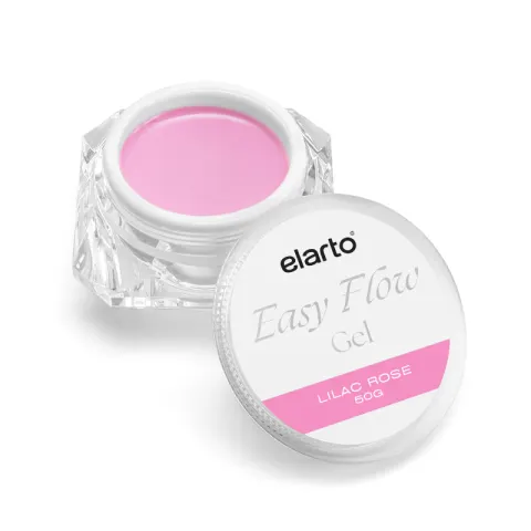 Elarto Żel budujący Easy Flow Gel Lilac Rose 50g