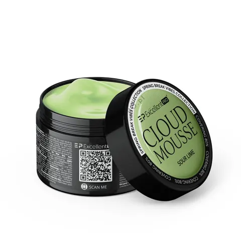 Excellent PRO - żel budujący Cloud Mousse SOUR LIME 15g