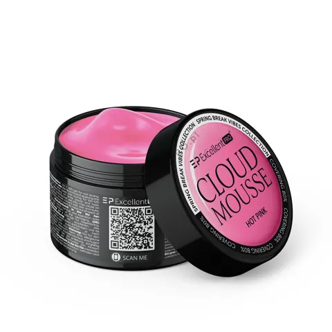 Excellent PRO - żel budujący Cloud Mousse HOT PINK 15g