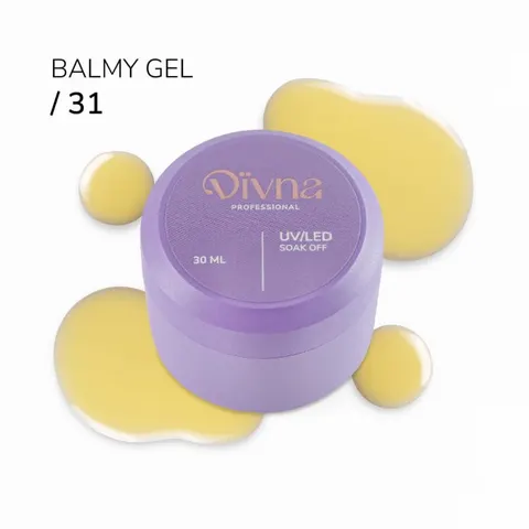 DIVNA - Żel budujay o konsestencji bazy Balmy Gel 31, 30g (w słoiczku)