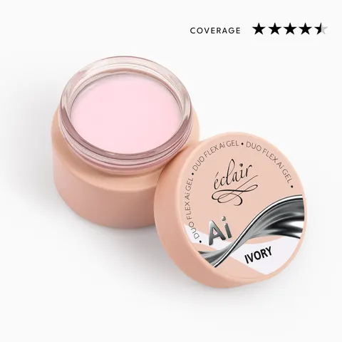 ECLAIR - Żel budujący Duo Flex AI Gel IVORY 50g