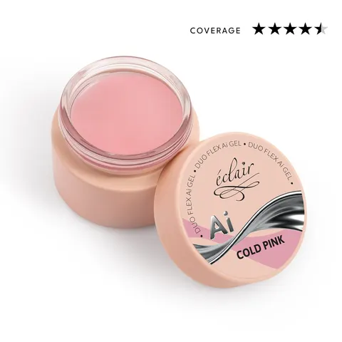 ECLAIR - Żel budujący Duo Flex AI Gel COLD PINK 50g
