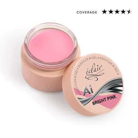 ECLAIR - Żel budujący Duo Flex AI Gel BRIGHT PINK 50g