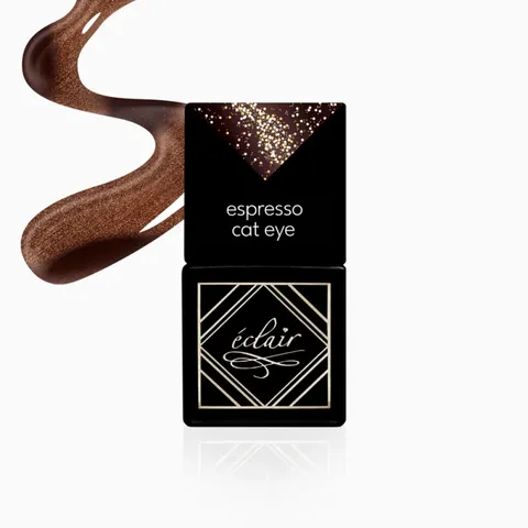 ECLAIR - lakier hybrydowy ESPRESSO CAT EYE 7ml "GARDEN PARTY CAT EYE"