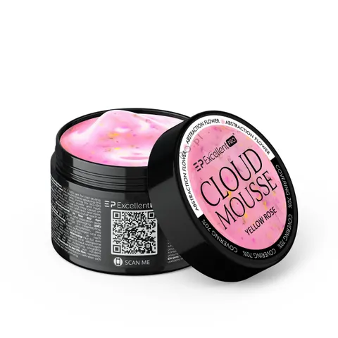 Excellent PRO - Cloud Mousse TURQUOISE YELLOW ROSE FLOWER 15g