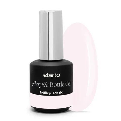 ELARTO - Acrylic Bottle Gel Milky Pink 15 ml
