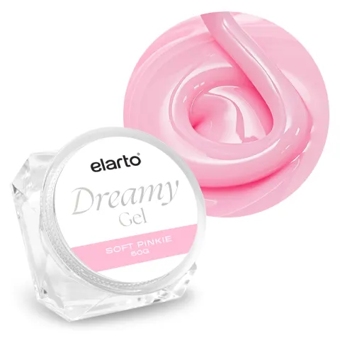 Elarto Żel budujący Dreamy Gel Soft Pinkie 50g