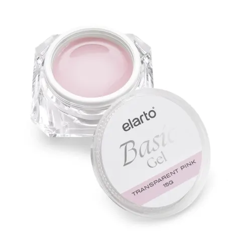 Elarto Żel Bazowy i Budujący Mlecznoróżówy Basic Pink 15G