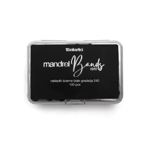 ELARTO - nakładki ścierne MANDREL BANDS 240 GRIT 100SZT