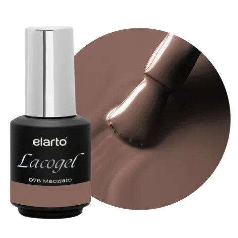 Elarto Lakier hybrydowy Lacogel Maczjato nr 975 7ml