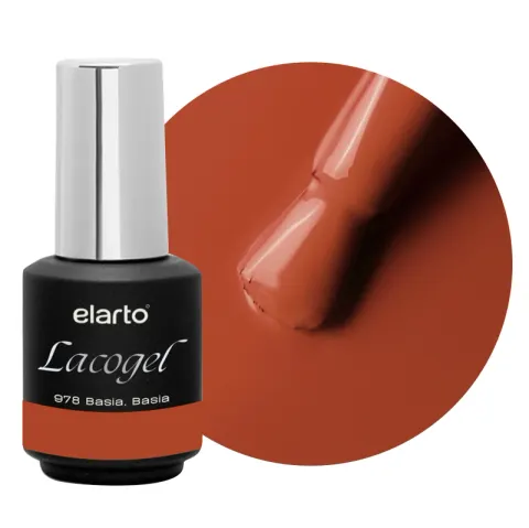 Elarto Lakier hybrydowy Lacogel Basia, nr 978 7ml