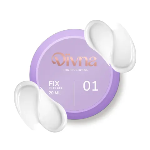 DIVNA Fix Jelly Gel 01 15 ml Mleczny