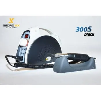 Frezarka kosmetyczna MicroNx 300S black - 120 W