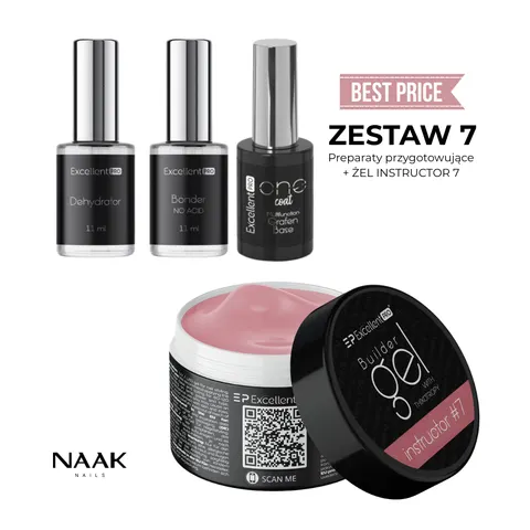 ZESTAW 7 - ŻEL INSTRUKTOR #7 + PREPARATY PRZYGOTOWUJĄCE