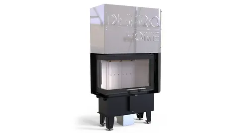 Kominek Defro Intra S BL SLIM G 6 kW Lewy