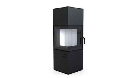 Kominek / Piecyk Defro Quadroom 9,6 kW