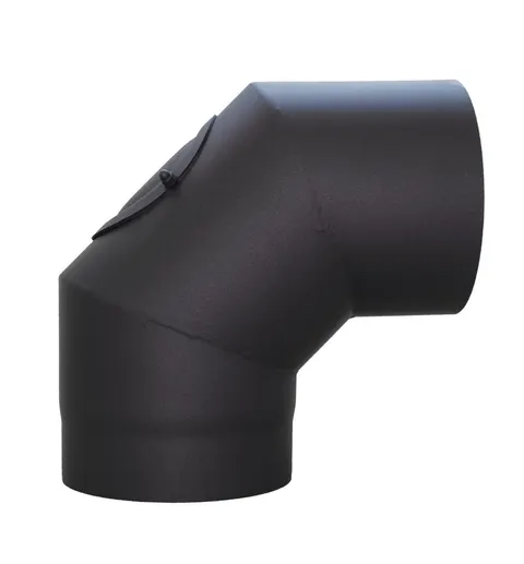 Stahl System Kolano stałe 160 mm/90° z wyczystką