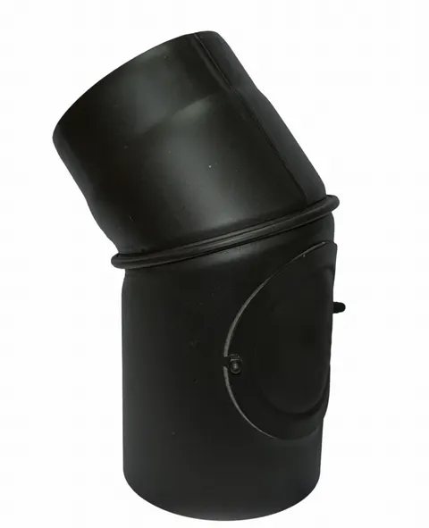 Stahl System Kolano stałe 200 mm/45° z wyczystką