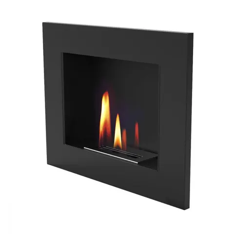 UNIFLAM Biokominek 50x40cm czrny mat