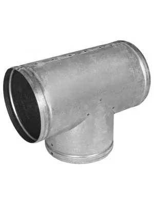 Trójnik T 125mm ocynk