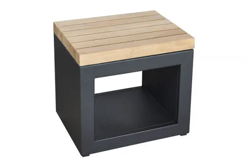 Ławka Artiss 50x40x46cm grafit