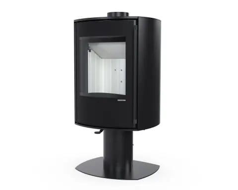 Piec stalowy koza Defro Ceres TOP 6 kW na nodze