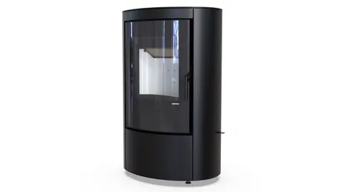 Piec stalowy koza Defro Ceres ELI 6,6 kW