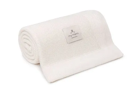 Bambusowy kocyk 80x100 cream kremowy / My Memi