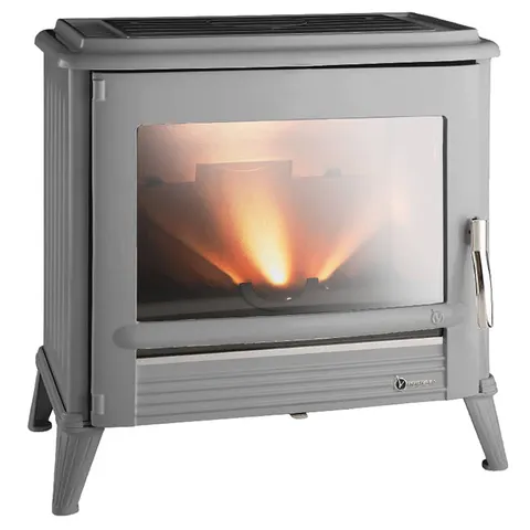 Piec Żeliwny Invicta Modena szara 10 kW