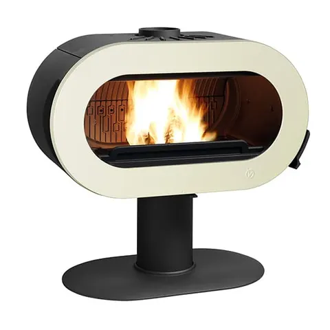 Piec Żeliwny Invicta Fifty Kremowy 10 kW