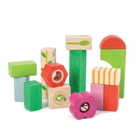 Klocki drewniane Ogród / Tender Leaf Toys