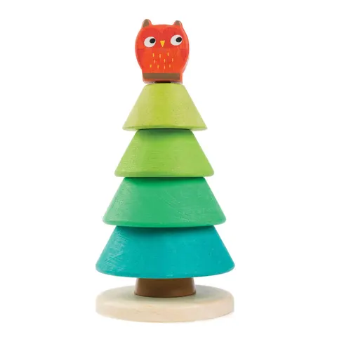 Układanka drewniana Choinka / Tender Leaf Toys
