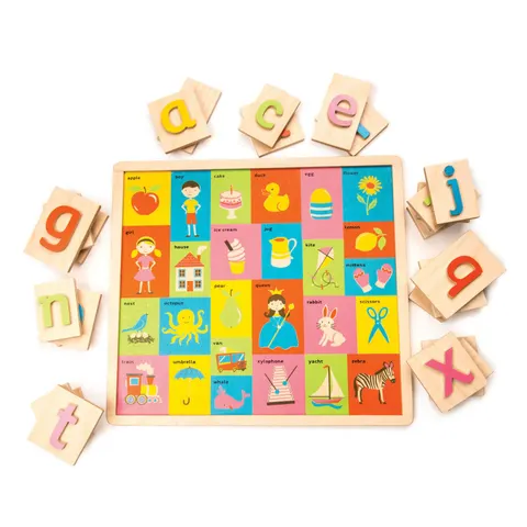 Drewniany alfabet / Tender Leaf Toys