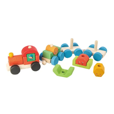 Drewniany pociąg / Tender Leaf Toys